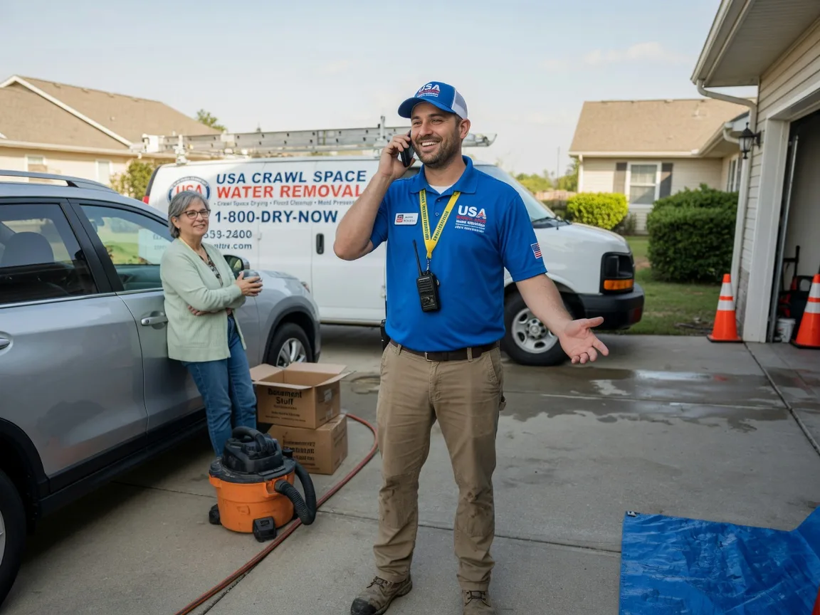 Crawl Space Water Removal Upper Black Eddy, PA FAQs